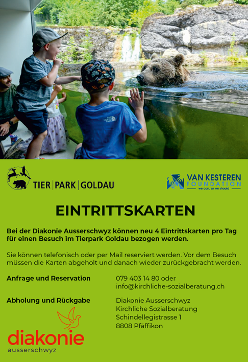 Flyer Tierpark Goldau